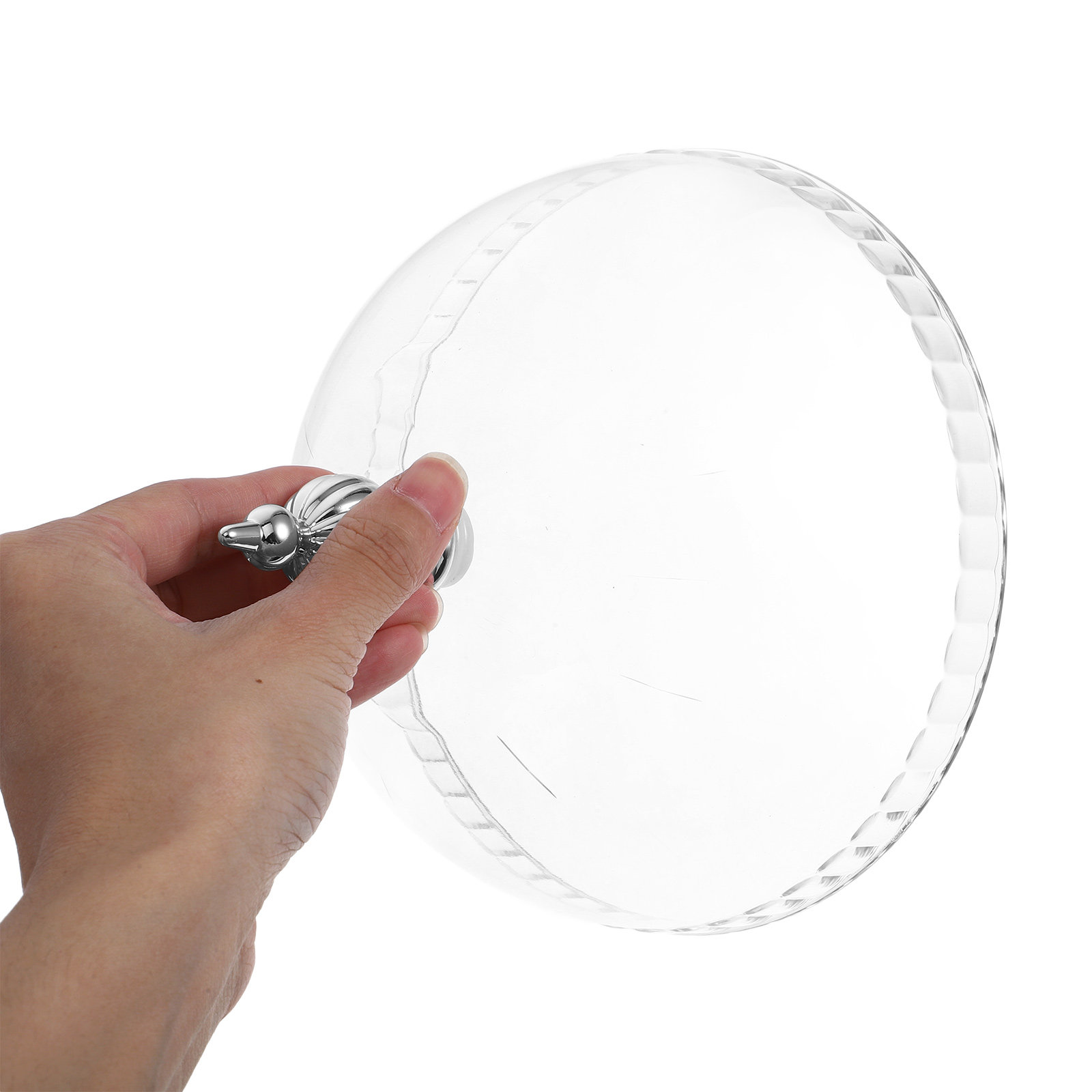 6.8 Inch Transparent Cake Dome - Food Platter Snacks avis et prix
