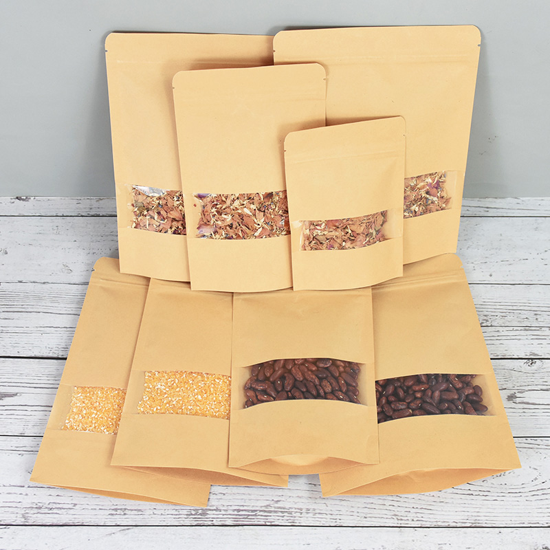 20/50pcs Kraft Paper Zip Lock  - Food Day Snacks avis et prix
