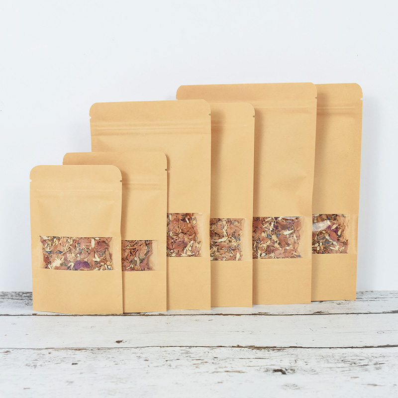 20/50pcs Kraft Paper Zip Lock  - Food Day Snacks avis et prix