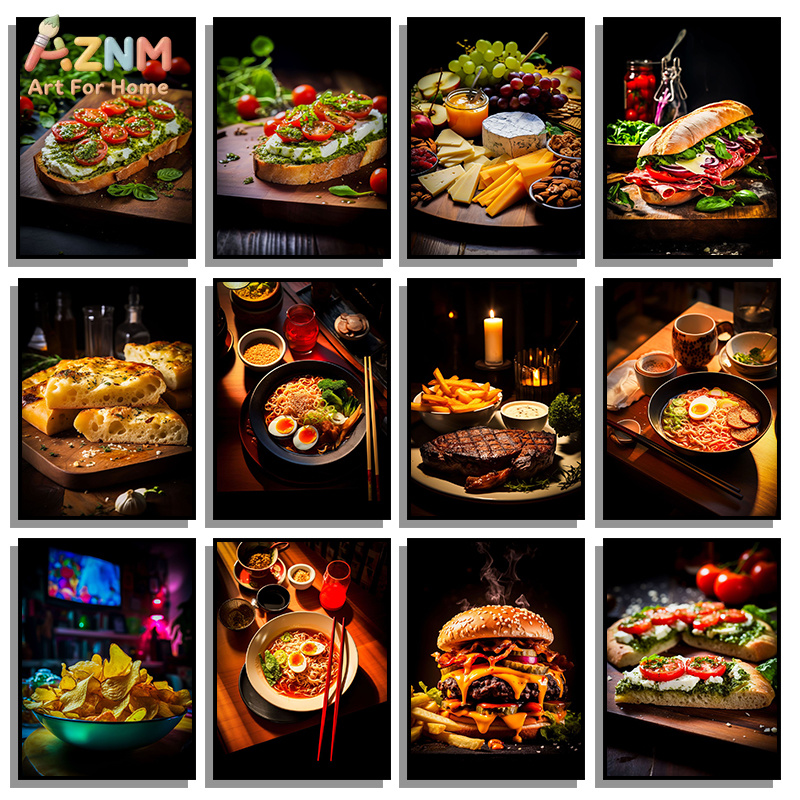 AZNM Gourmet Food Canvas Poste - Food Platter Snacks avis et prix