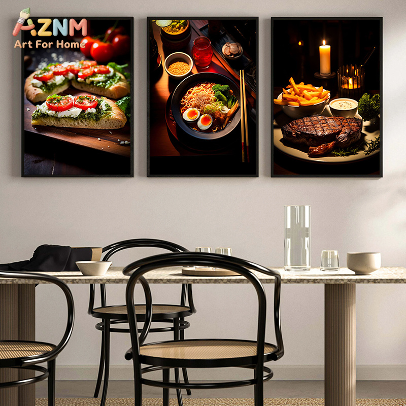 AZNM Gourmet Food Canvas Poste - Food Platter Snacks avis et prix