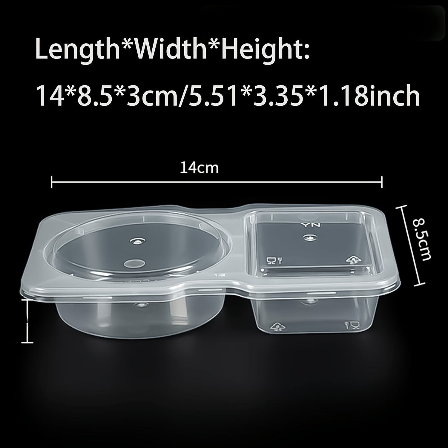 10Pcs Food Storage Containers  - Food Snacks For Picnic avis et prix