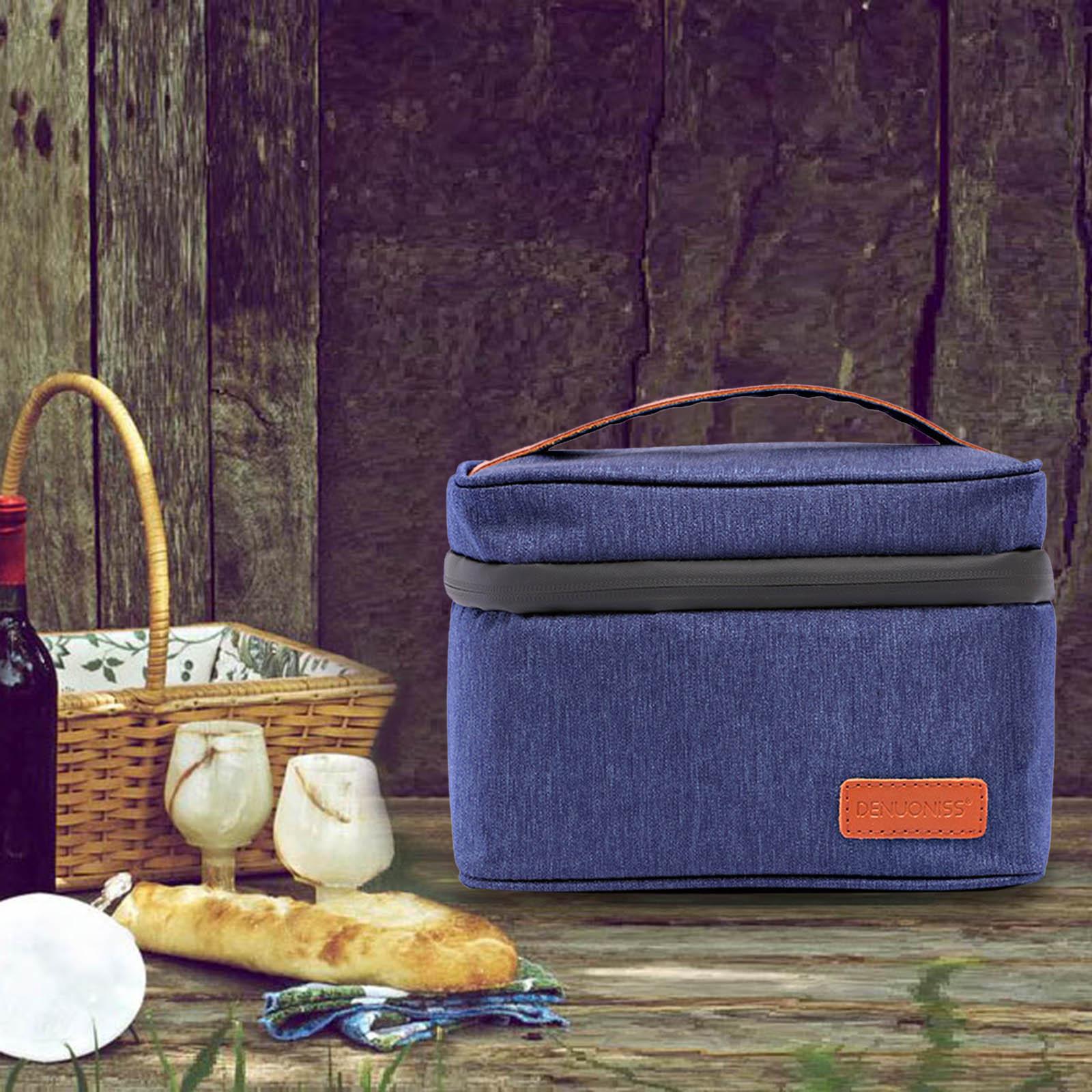 Insulated Lunch Bag Cooler Bag - Food Snacks For Picnic avis et prix