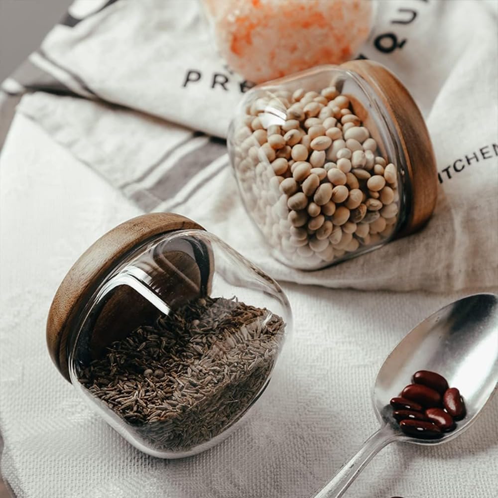 Glass Food  Containers with Wo - Foods X avis et prix