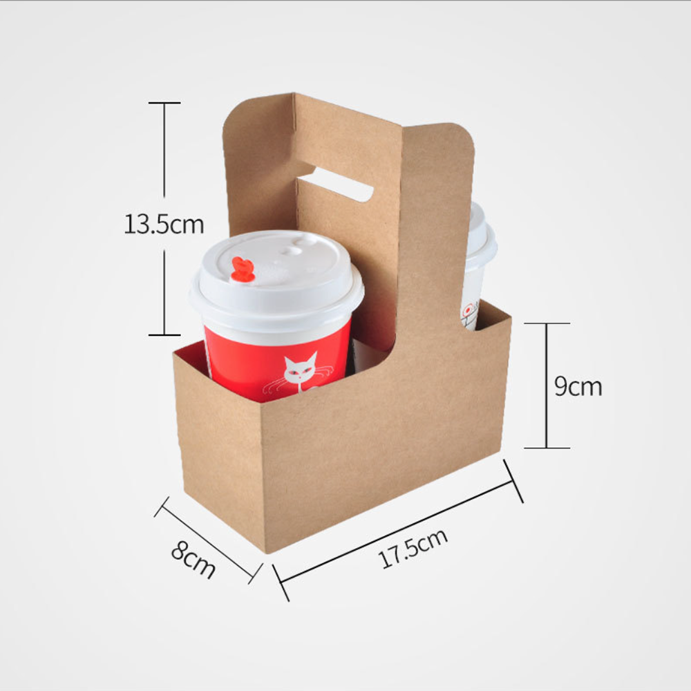 50Pack Holder Kraft Cardboard  - Food Day Snacks avis et prix