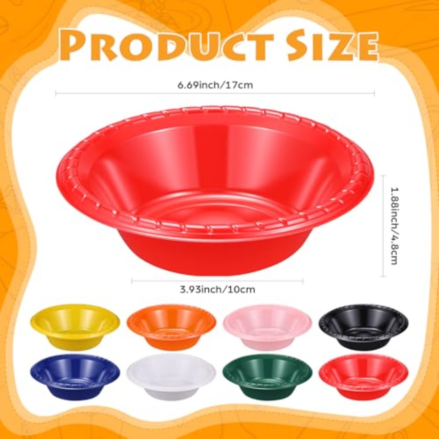 24 Pack 16oz Disposable Plasti - Food Snacks For Picnic avis et prix