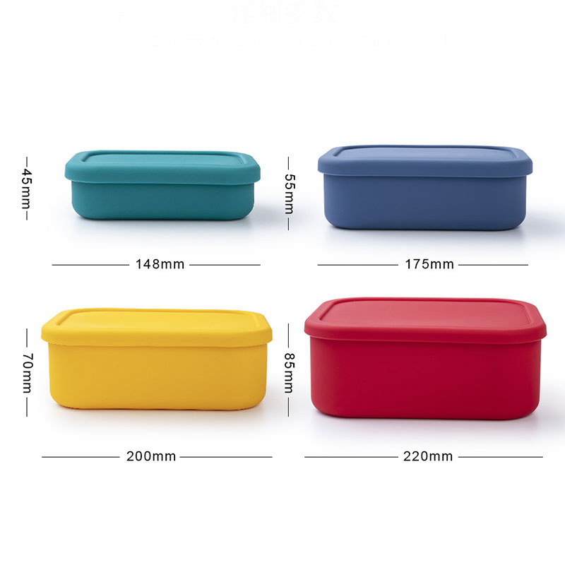 Food-grade Silicone Lunch Box  - Food Snacks For Picnic avis et prix