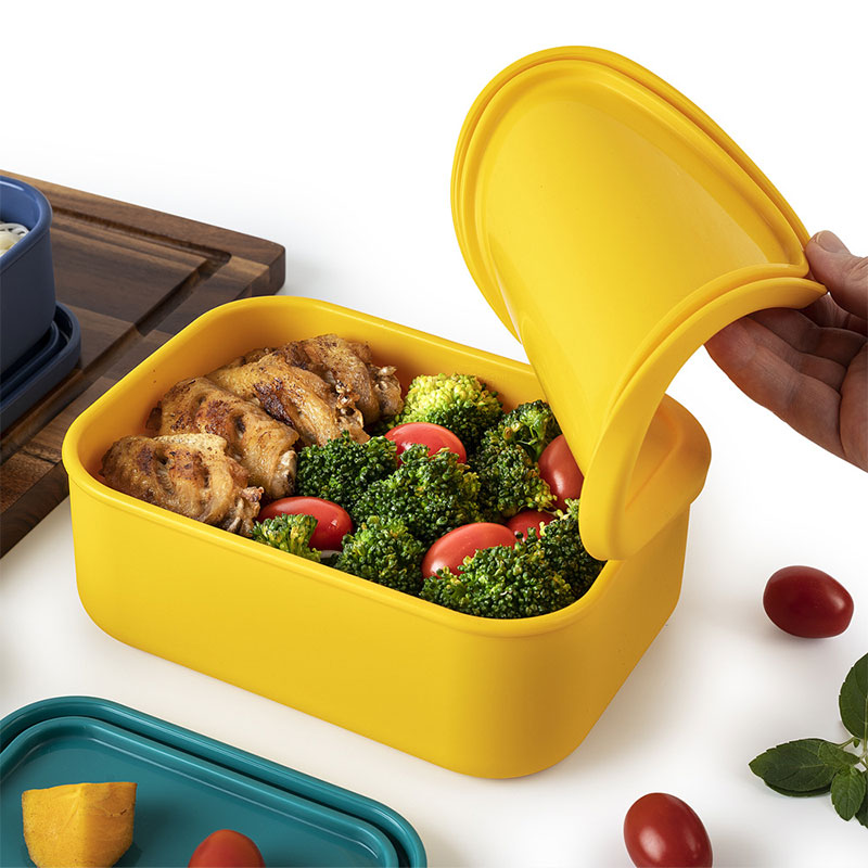Food-grade Silicone Lunch Box  - Food Snacks For Picnic avis et prix