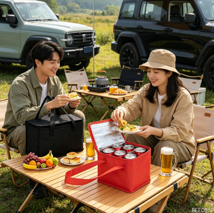 Portable Lunch Cooler Bag Fold - Food Snacks Delivery avis et prix
