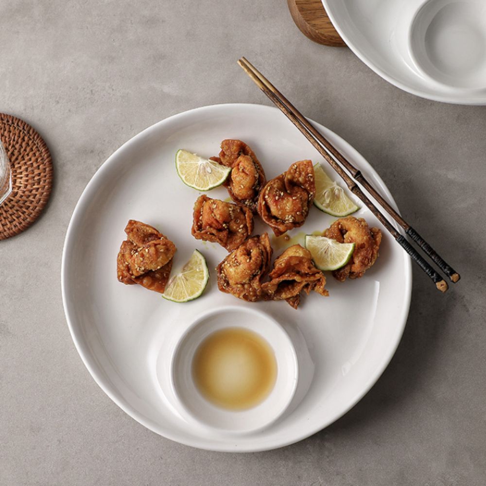 Melamine Food Serving Tray Div - Food Platter Snacks avis et prix
