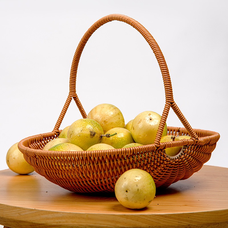 Plastic Imitation Rattan Woven - Food Snacks For Picnic avis et prix