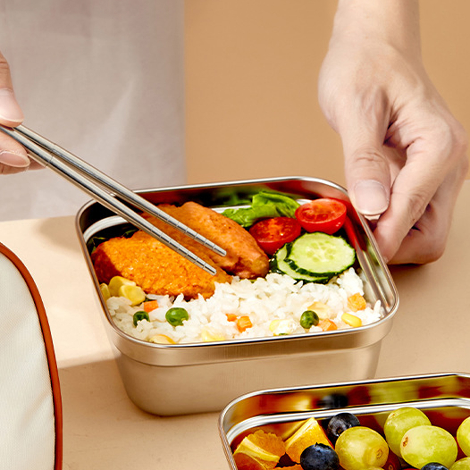 Stainless Steel Sandwich Box R - Food Snacks For Picnic avis et prix
