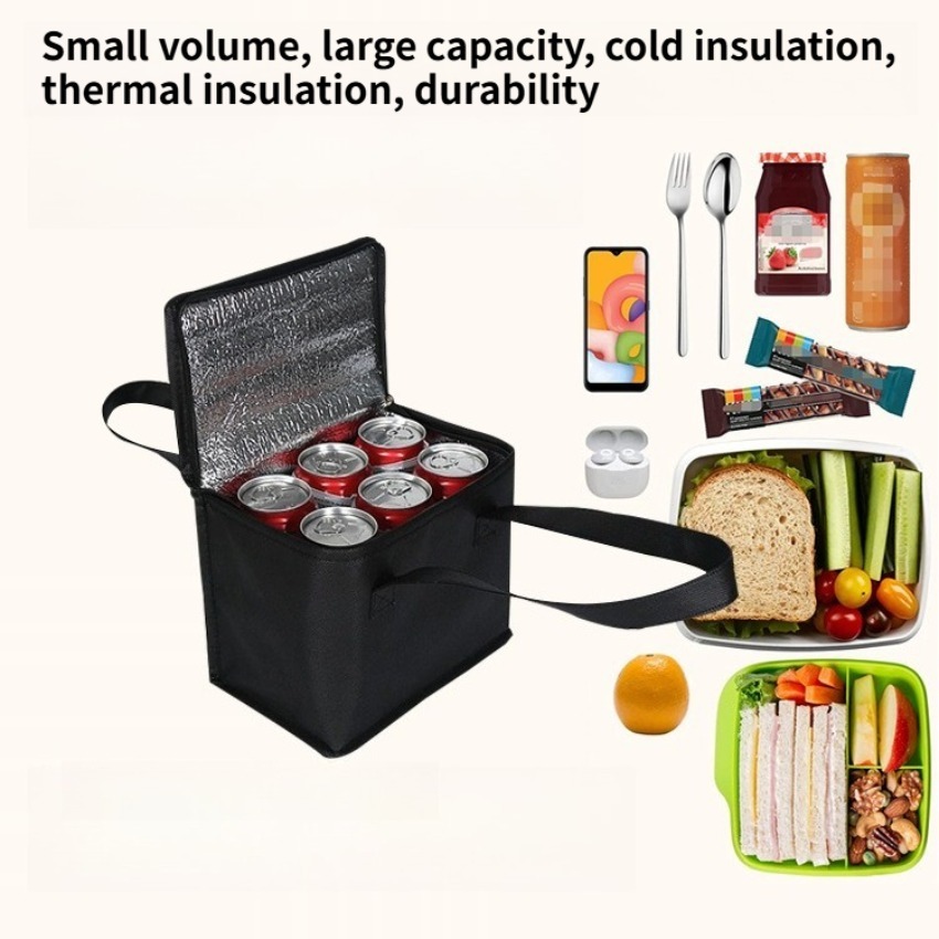 Portable Lunch Cooler Bag Fold - Food Snacks Delivery avis et prix