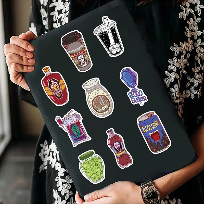 50PCS Zombie Food Stickers Cut - Zombie Snacks avis et prix